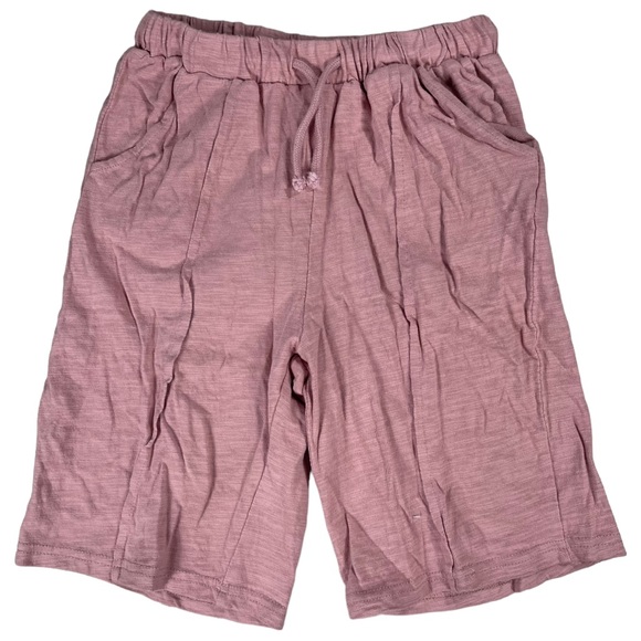 Shein & Wonder Nation size 12 navy blue & black pants & pink comfy shorts bundle - Picture 8 of 10